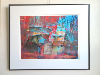 "Boatyard Blues II" Limited Edition 18"x24" Print by Tom Robinson-Cox